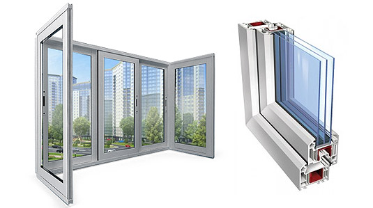 Остекление балкона окнами ПВХ: особенности и достоинства