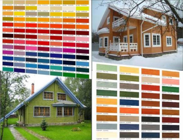 Краска для фасада деревянного дома: какую выбрать